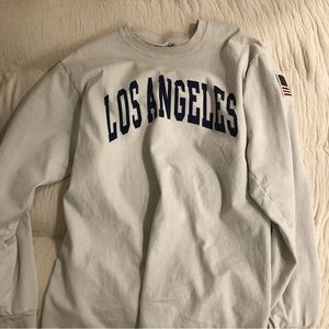 Brandy Melville Los Angeles Long Sleeve Top